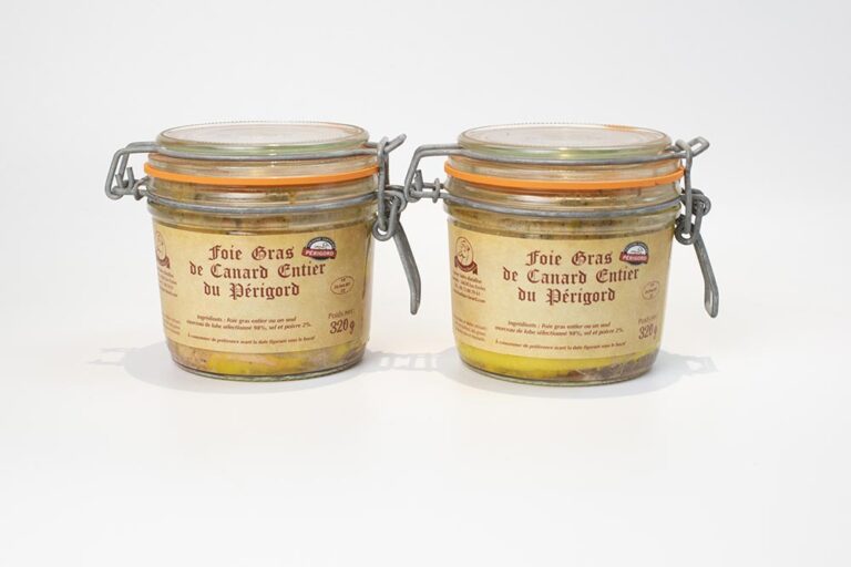 Lot De 2 Foie Gras De Canard Entier 320g Domaine De Favard